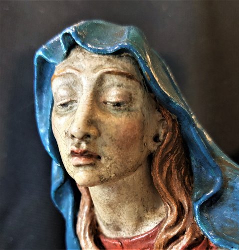 La "Pietà"  terracotta policroma